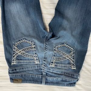 Woman’s bootcut jeans